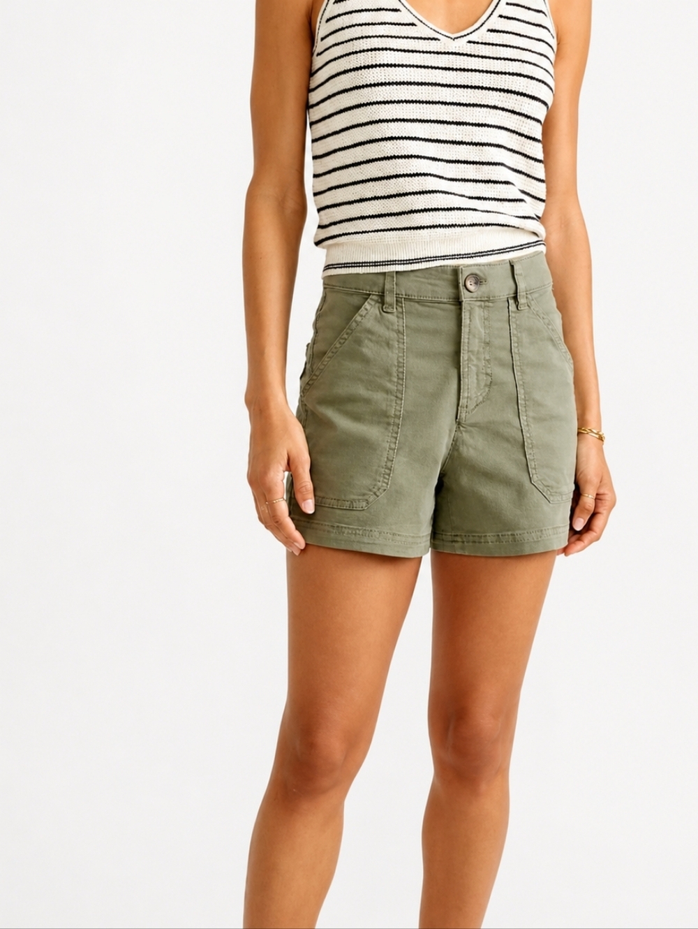 Marine Layer Maya Utility Short Women's Sage Green 12